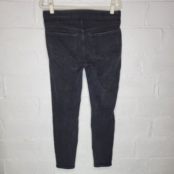 Old Navy Women's Size 12 Jeans Rockstar Super Skinny Jeggings Built In Warm - Picture 2 of 4